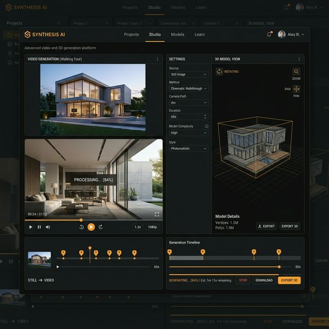 Video & 3D Generation